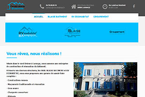 Site Blaise Batiment réalisé par Jean-Noël Pomaret - PomInfo